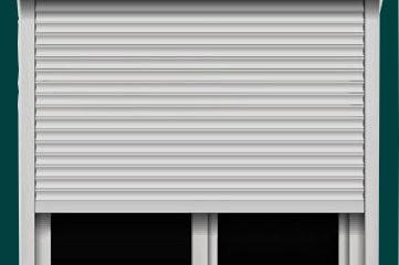 Rolladenreparatur Halbegeöffnete reparierte Rollade