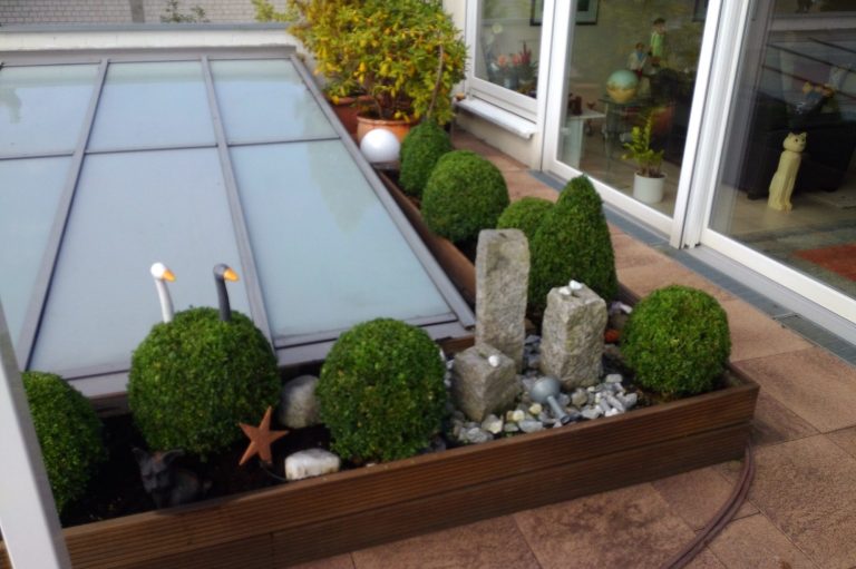 Terrassenbepflanzung Bepflanzte Terrasse