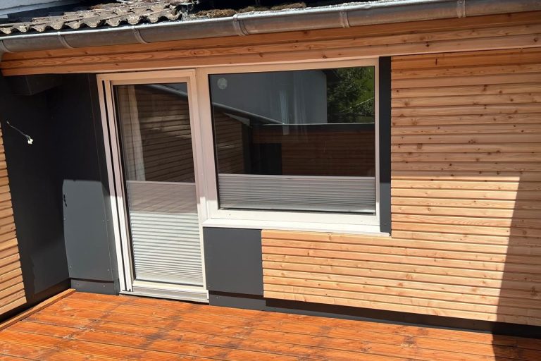 Holzfassade Fassade mit Holz gestaltet